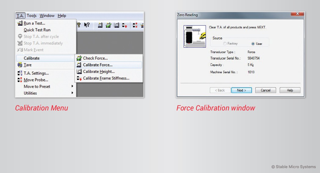 As with all good instruments, calibration and verification are standard practice