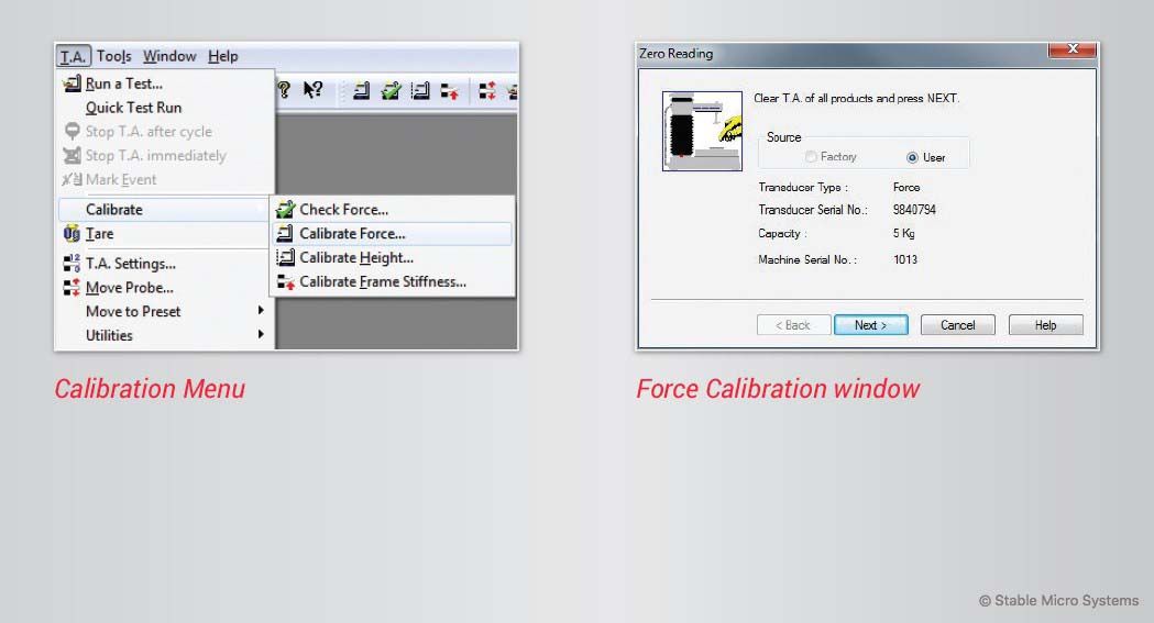 As with all good instruments, calibration and verification are standard practice