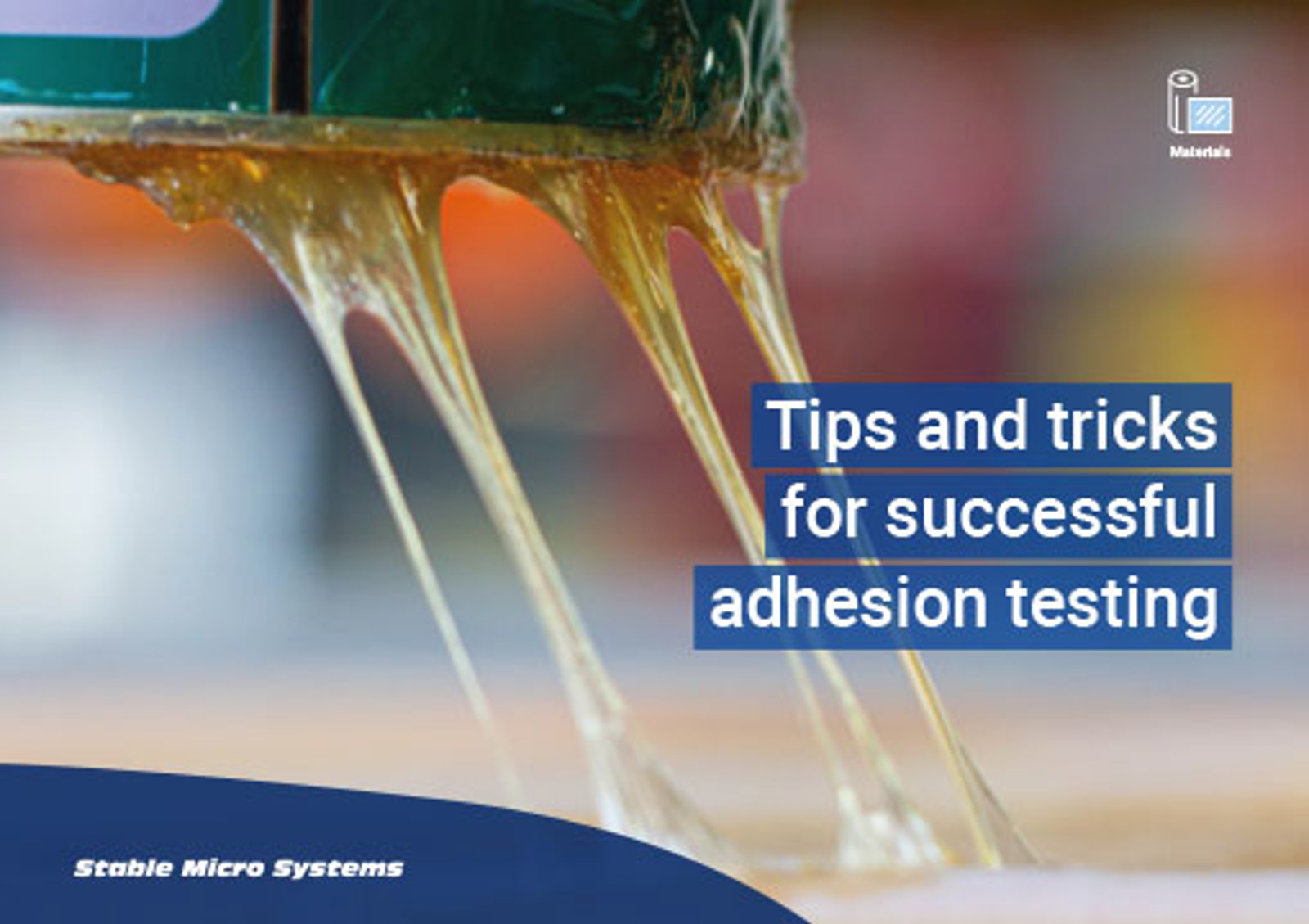 Tips and tricks for successful adhesion testing article