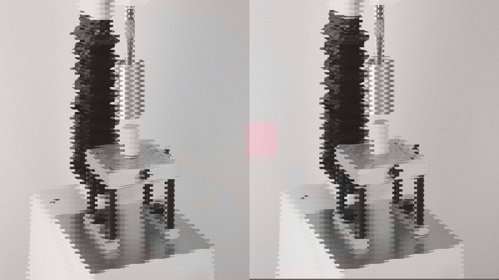 50mm Cylinder Probe testing marshmallow