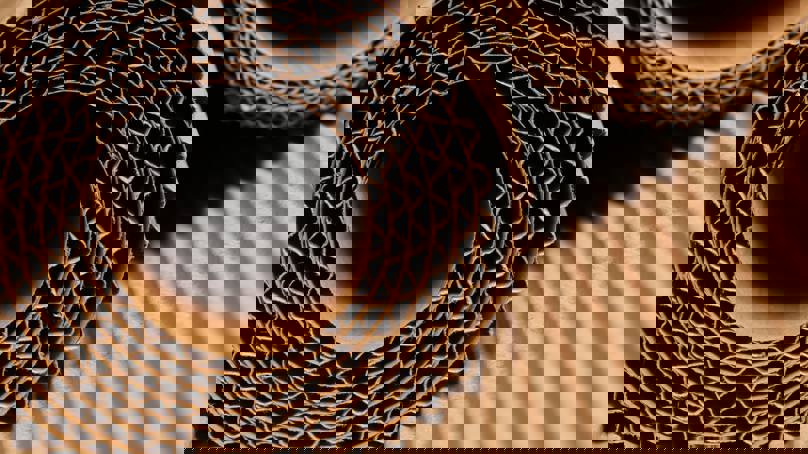 Rolls Of Corroagated Cardboard